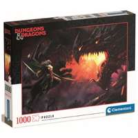 Clementoni Dungeons & Dragons: Fekete sárkány HQC 1000 db-os puzzle – Clementoni