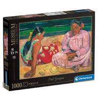 Clementoni Museum Collection: Paul Gauguin Tahiti nők a tengreparton 1000 db-os puzzle – Clementoni