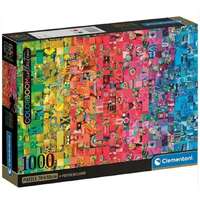 Clementoni Kollázs ColorBoom Collection 1000 db-os puzzle poszterrel – Clementoni