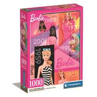 Clementoni Barbie 65 év 1000 db-os Compact puzzle 50×70 cm – Clementoni