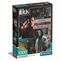 Clementoni A nagy pénzrablás: Berlin izgalmas jelenetek 1000 db-os Compact puzzle 50×70 cm – Clementoni