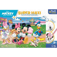 Trefl Mickey egér és barátai SuperMaxi kétoldalas 3 az 1-ben puzzle 24 db-os