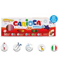 Carioca Carioca Joy lemosható 50 db-os filctoll készlet félméteres csomagolásban