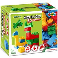 Wader Kids Bloks építőelemek 50 db-os szett – Wader