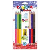 Carioca Jumbo színes ceruza szett hegyezővel 6 db – Carioca