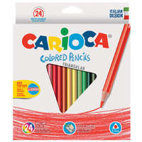 Carioca Háromszög színes ceruza szett 24 db – Carioca
