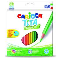 Carioca Carioca: Tita háromszög színes ceruza 24 db-os