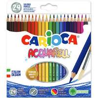 Carioca Carioca: Acquarell festhető színes ceruza szett 24 db-os