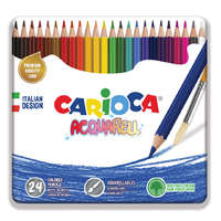 Carioca Akvarell színes ceruza 24 db-os szett fém dobozban – Carioca