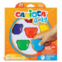 Carioca Maci formájú Baby Teddy zsírkréta 6 db-os – Carioca