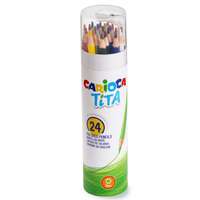 Carioca Tita 24 db-os színes ceruza szett henger tokban – Carioca