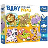 Trefl Szafari 6 az 1-ben Baby Progressiv puzzle – Trefl