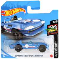 Mattel Hot Wheels: Corvette Grand Sport Roadster kék 1/64 kisautó – Mattel