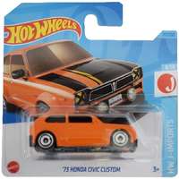 Mattel Hot Wheels: 1973 Honda Civic Custom narancssárga kisautó 1/64 – Mattel