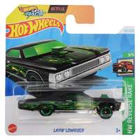 Hot Wheels Hot Wheels: Layin Lowrider fekete kisautó 1/64 – Mattel