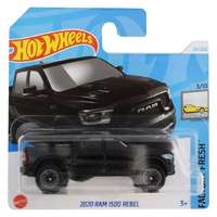 Mattel Hot Wheels: 2020 Dodge Ram 1500 Rebel fekete kisautó 1/64 – Mattel