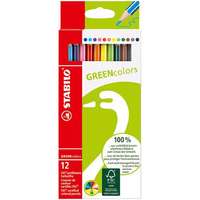 Stabilo Stabilo: FSC GREENcolors színesceruza 12 db-os szett