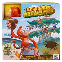 Spin Master Monkey See, Monkey Poo: Majom kaki dobálós ügyességi társasjáték – Spin Master