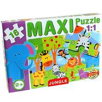 Magyar Gyártó Maxi puzzle Dzsungel állatokkal – D-Toys