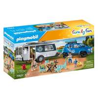 Playmobil Playmobil: Lakókocsi autóval (71423)