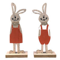 Flair Toys Húsvéti nyuszi fadísz kétféle változatban 17 cm