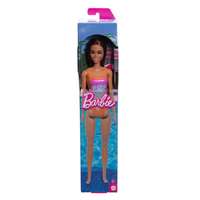 Mattel Barbie Beach baba lila színű, mintás fürdőruhában – Mattel