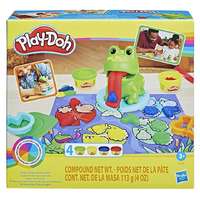 Hasbro Play-Doh: Békák és színek kezdő készlet 4 db gyurmával – Hasbro