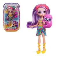 Mattel Enchantimals: Sunshine Beach – Sabindra Sloth baba és Hang a lila lajhár – Mattel