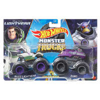 Mattel Hot Wheels Monster Trucks: Demolition Doubles Buzz Lightyear vs. Zurg 2 db-os monster kisautó szett 1/64 – Mattel
