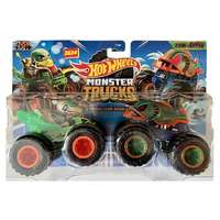 Mattel Hot Wheels Monster Trucks: Demolition Doubles Duck N'Roll vs Piran-Ahhhh 2 db-os monster kisautó szett 1/64 – Mattel
