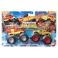 Mattel Hot Wheels Monster Trucks: Demolition Doubles Oscar Mayer vs All Fried Up 2 db-os monster kisautó szett 1/64 – Mattel