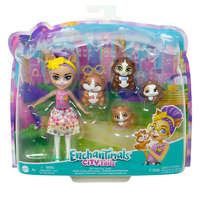 Mattel Enchantimals City Tails: Glee tengerimalac és családja játékszett babával – MAttel