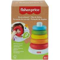 Fisher Price Fisher-Price: ECO Színes gyűrűpiramis bébijáték – Mattel