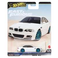 Hot Wheels Hot Wheels: Halálos Iramban BMW M3 fehér kisautó 1/64 – Mattel