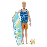 Mattel Barbie The Movie: Ken baba szörfdeszkával és felszereléssel – Mattel