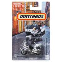 Mattel Matchbox: Európa széria – BMW 1200RT-P rendőrmotor modell 1/64 – Mattel