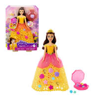 Mattel Disney Hercegnők: Virág varázslat Belle baba kiegészítőkkel – Mattel