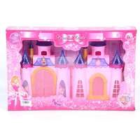 MK Toys Hercegnői kastély fénnyel, rózsaszín színben