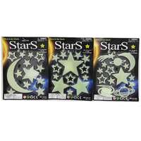 Magic Toys Sötétben világító hold és csillagok háromféle változatban 1 db