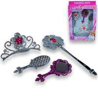 Magic Toys Hercegnő szépség szett koronával és kiegészítőkkel