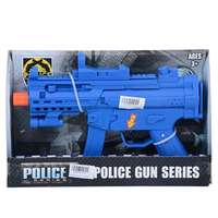 Magic Toys Rendőrségi gépfegyver hang effektekkel kék színben