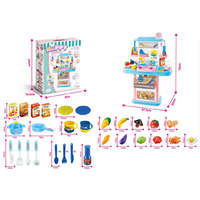 Magic Toys Happy Kitchen játékkonyha kiegészítőkkel 72×22×47,5 cm