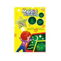Magic Toys Mágikus írótábla szett sablonnal és tollal