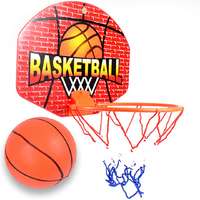 Magic Toys Kosárlabda palánk játékszett labdával 34×40 cm