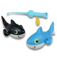 Magic Toys Cápás felhúzós mágneses horgászjáték 2 db cápával
