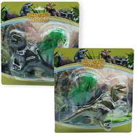 Magic Toys Dino World: T-rex vagy Raptor figura fával