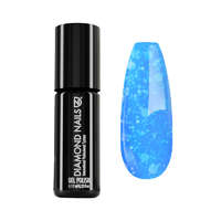 Diamond Nails Gél Lakk – DN303 – Party Pop Blue - Zselé lakk
