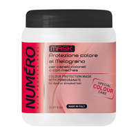 Brelil Brelil Professional - Numero Color Protection Mask with pomegranate - Színvédő hajpakolás gránátalma kivonattal 1000ml