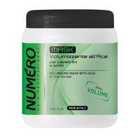 Brelil Brelil Professional - Numero Volumising Mask with Acai - Acai bogyó kivonatot tartalmazó dúsító hajpakolás vékonyszálú hajra 1000ml