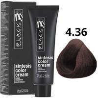 Black Professional Black Professional Line Sintesis Color Cream - Tartós hajfesték 4.36 100ml
